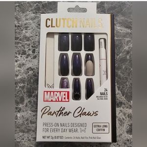 MARVEL PANTHER CLAWS Cuffin Press-On Nails Every Day Wear
